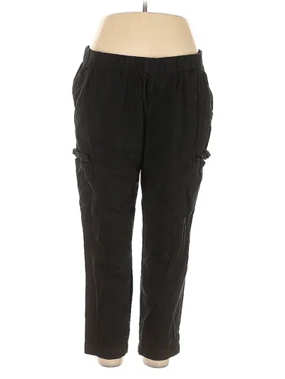 Pre-owned Gap Cargo Pants In Black