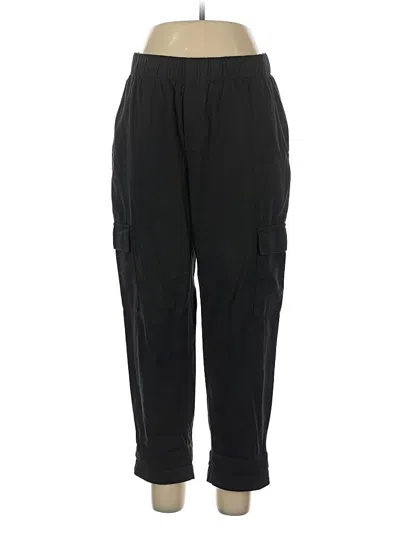 Pre-owned Gap Cargo Pants In Black
