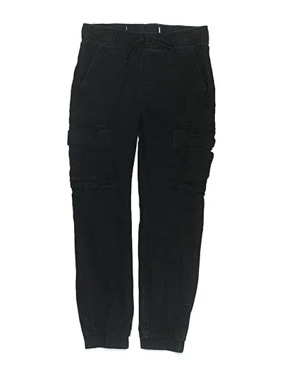 Pre-owned Gap Kids' Cargo Pants In Black