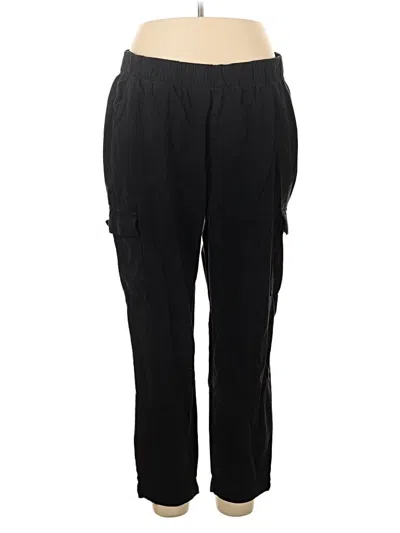 Pre-owned Gap Cargo Pants In Black
