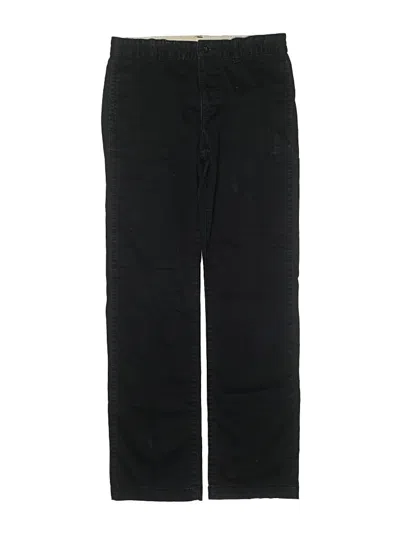 Pre-owned Gap Kids' Cargo Pants In Black