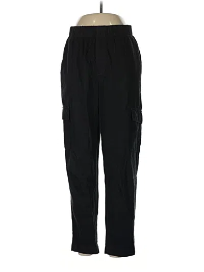 Pre-owned Gap Cargo Pants In Black