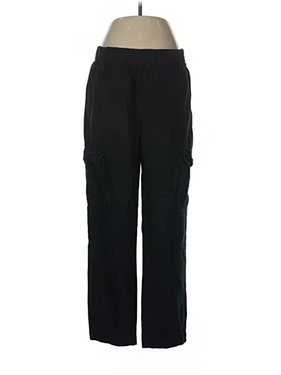 Pre-owned Gap Cargo Pants In Black