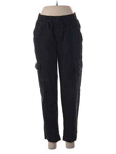 Pre-owned Gap Cargo Pants In Black