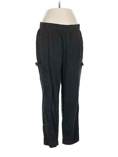 Pre-owned Gap Cargo Pants In Black