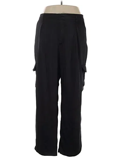 Pre-owned Gap Cargo Pants In Black