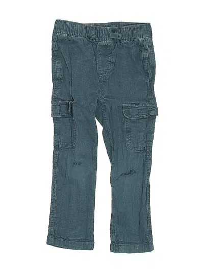 Pre-owned Gap Kids' Cargo Pants In Blue