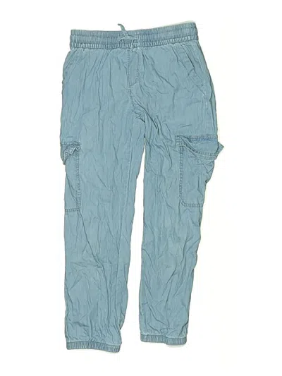 Pre-owned Gap Kids' Cargo Pants In Blue