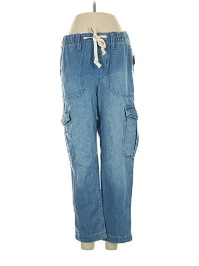 Pre-owned Gap Cargo Pants In Blue