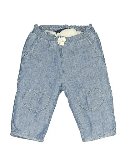 Pre-owned Gap Babies' Cargo Pants In Blue