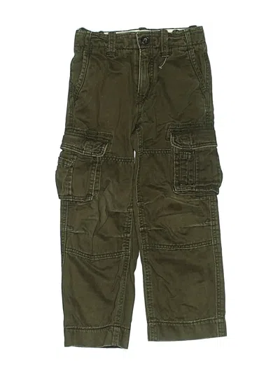 Pre-owned Gap Kids' Cargo Pants In Green