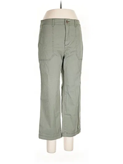 Pre-owned Gap Cargo Pants In Green