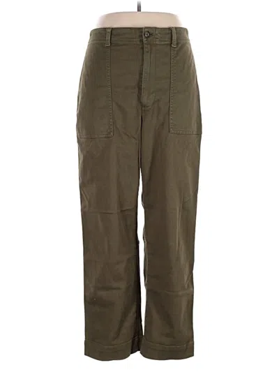 Pre-owned Gap Cargo Pants In Green