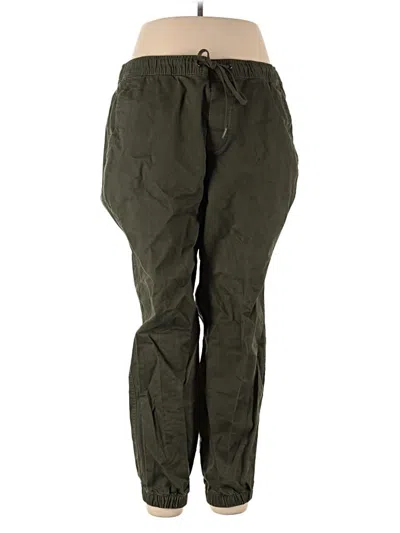 Pre-owned Gap Cargo Pants In Green