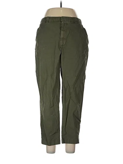 Pre-owned Gap Cargo Pants In Green