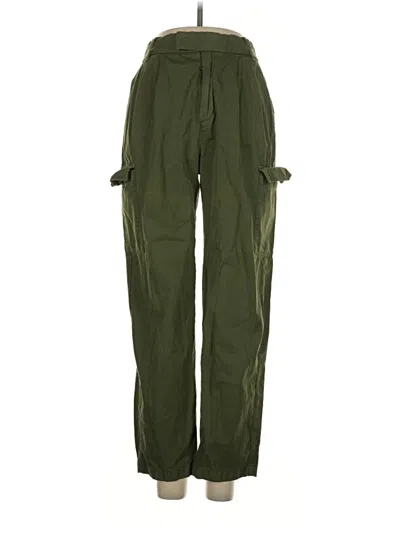 Pre-owned Gap Cargo Pants In Green