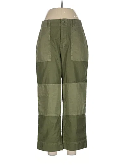 Pre-owned Gap Cargo Pants In Green