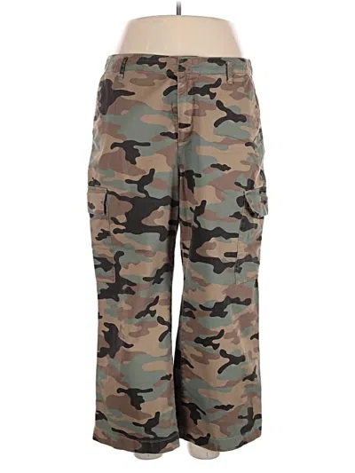 Pre-owned Gap Cargo Pants In Green