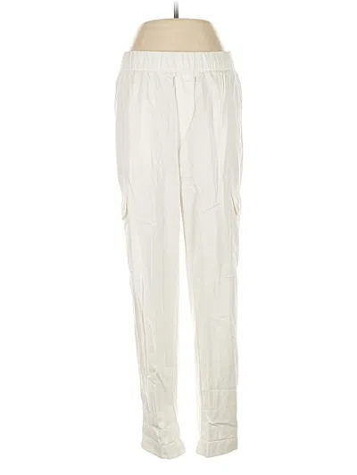 Pre-owned Gap Cargo Pants In White