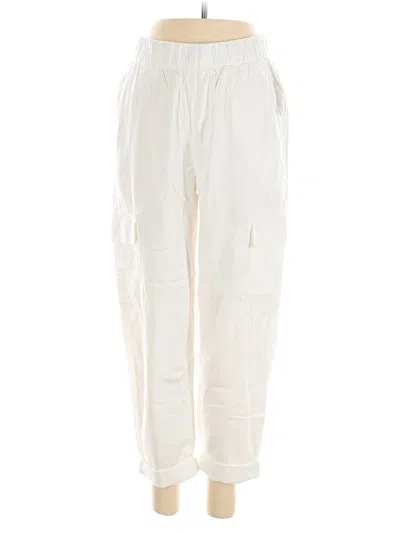 Pre-owned Gap Cargo Pants In White