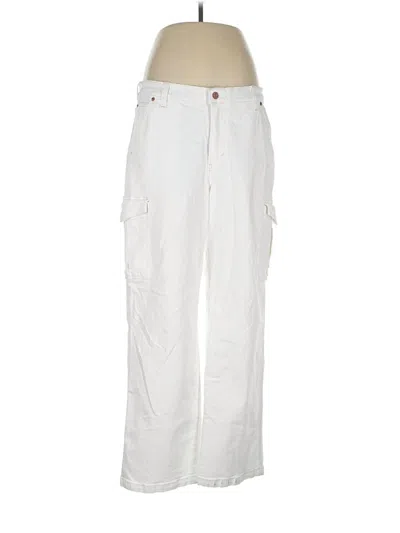 Pre-owned Gap Cargo Pants In White