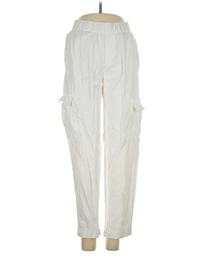 Pre-owned Gap Cargo Pants In White
