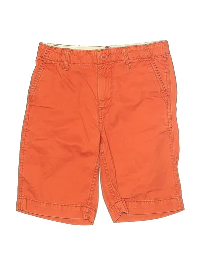 Pre-owned Gap Kids' Cargo Shorts In Orange