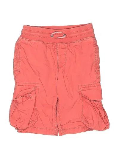 Pre-owned Gap Kids' Cargo Shorts In Orange