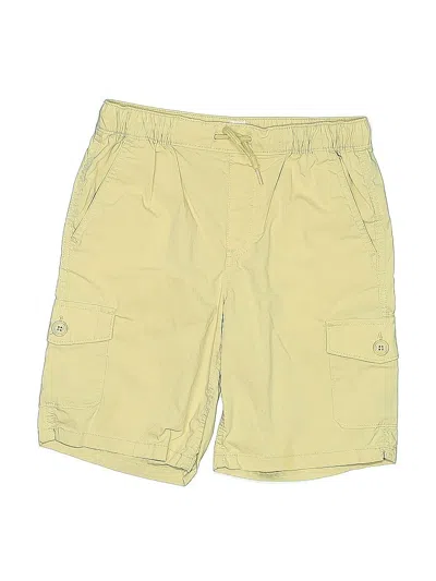 Pre-owned Gap Kids' Cargo Shorts In Yellow