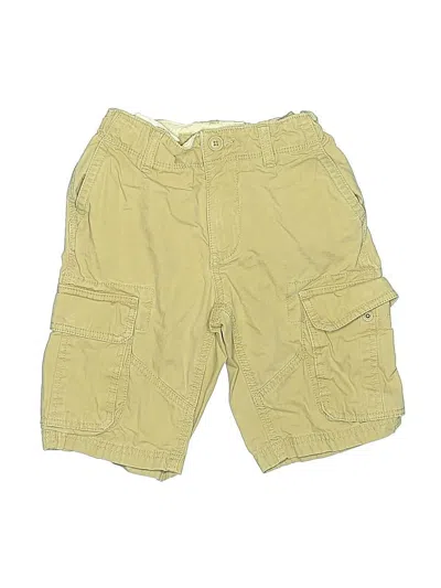 Pre-owned Gap Kids' Cargo Shorts In Yellow