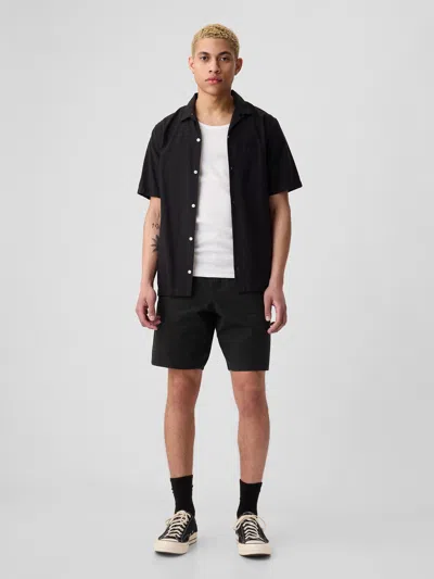 Gap Carpenter Denim Shorts In Black
