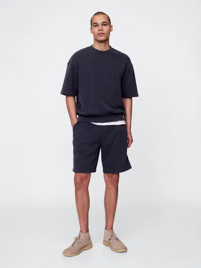 Gap Carpenter Sweat Shorts In Black