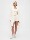 Gap Cashsoft Boucle Relaxed Robe In White