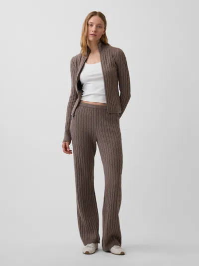 Gap Cashsoft Cable-knit Boot Sweater Pants