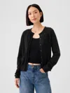 Gap Cashsoft Cardigan In Black
