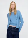 Gap Cashsoft Cardigan In Soft Cornflower Blue