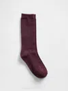 Gap Cashsoft Crew Socks In Brown