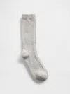 Gap Cashsoft Crew Socks In Gray