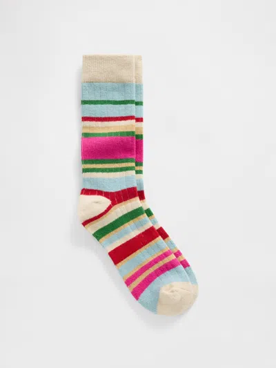 Gap Cashsoft Crew Socks In Multi