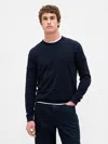 Gap Cashsoft Crew Sweater In Blue