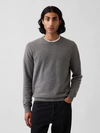 Gap Cashsoft Crew Sweater In Grey