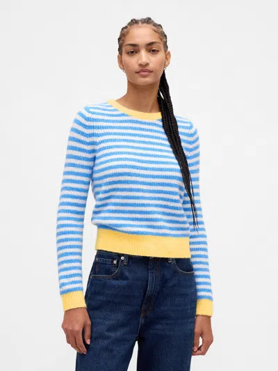 Gap Cashsoft Crewneck Sweater In Multi