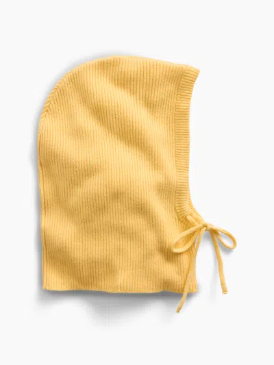 Gap Cashsoft Drawcord Hood In Yellow
