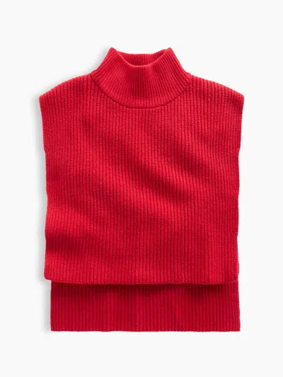 Gap Cashsoft Mockneck Sweater Bib In Multi