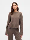 Gap Cashsoft Oversized Cable-knit Sweater