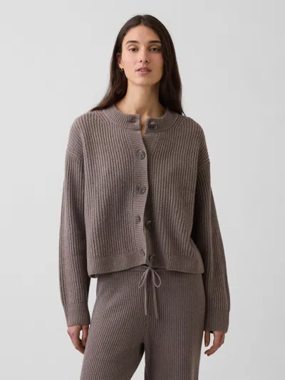 Gap Cashsoft Oversized Shaker-stitch Cardigan