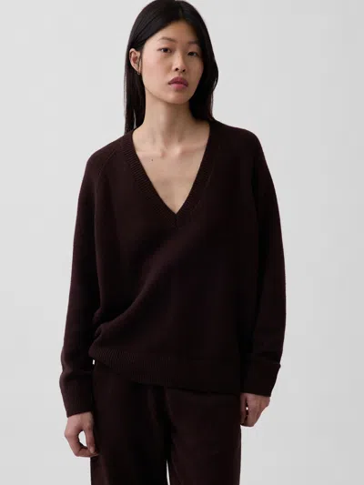 Gap Cashsoft Oversized V-neck Sweater