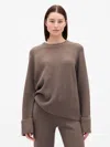 Gap Cashsoft Shaker-stitch Boyfriend Sweater