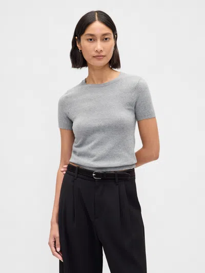 Gap Cashsoft Stretch Baby T-shirt In Gray