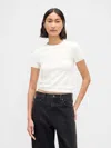 Gap Cashsoft Stretch Baby T-shirt In White